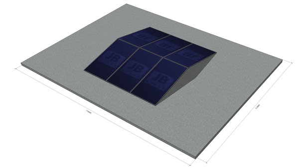 6 panelen oost-west portrait