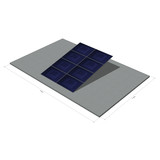 8 panelen, zonneschans, quad