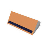 7 panelen, golfplaat, landscape 7 panelen, golfplaat, landscape