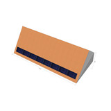 8 panelen, golfplaat, landscape 8 panelen, golfplaat, landscape