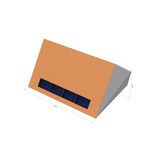 4 panelen, bitumen, landscape 4 panelen, bitumen, landscape