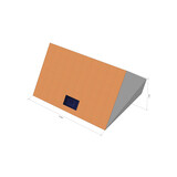 Sunstruction 1 zonnepaneel, staal dak, landscape