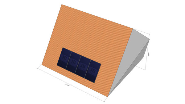 4 panelen, bitumen, portrait 4 panelen, bitumen, portrait