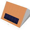 5 panelen, staal dak, portrait 5 panelen, staal dak, portrait