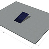 platdak montagemateriaal voor 1 zonnepanelen, zuid, portrait