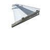 platdak montagemateriaal voor 5 zonnepanelen, zuid, portrait platdak montagemateriaal voor 5 zonnepanelen, zuid, portrait