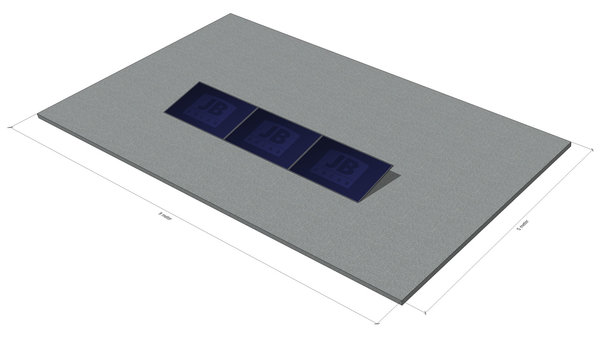 3 panelen, zuid, landscape 3 panelen, zuid, landscape