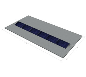 6 panelen, zuid, landscape 6 panelen, zuid, landscape