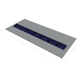 7 panelen, zuid, landscape