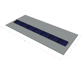 7 panelen, zuid, landscape 7 panelen, zuid, landscape