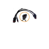 APS APS AC 1 fase Y-kabel per connector,  lengte 4 meter, voor DS3 serie omvormers