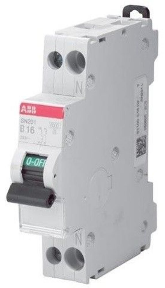 ABB installatieautomaat SN201 1P+N 16a