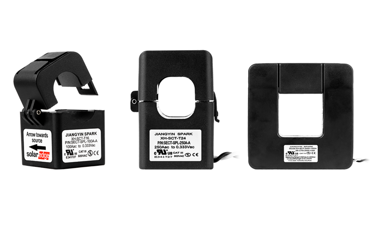 Solaredge Solaredge Energiemeter 250a  stroomtransformator