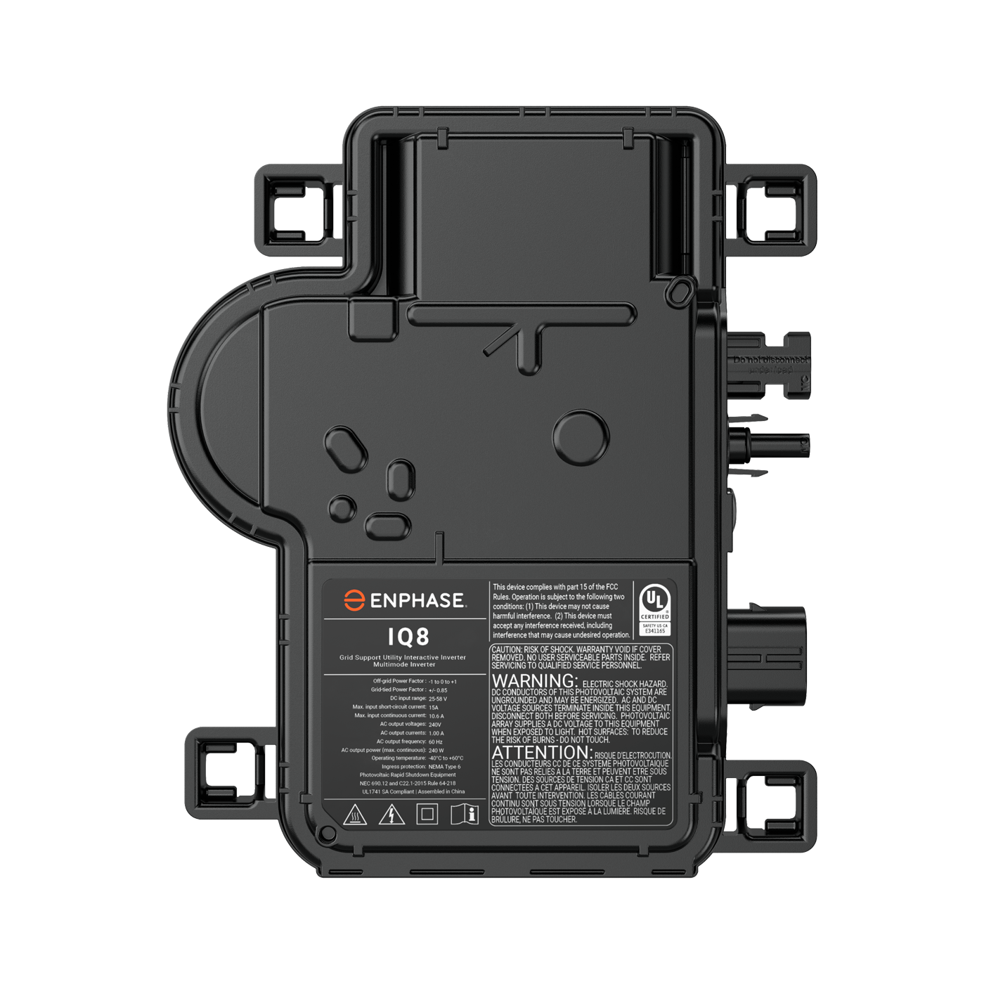 Enphase Label Enphase IQ7A micro omvormer - JB Solar