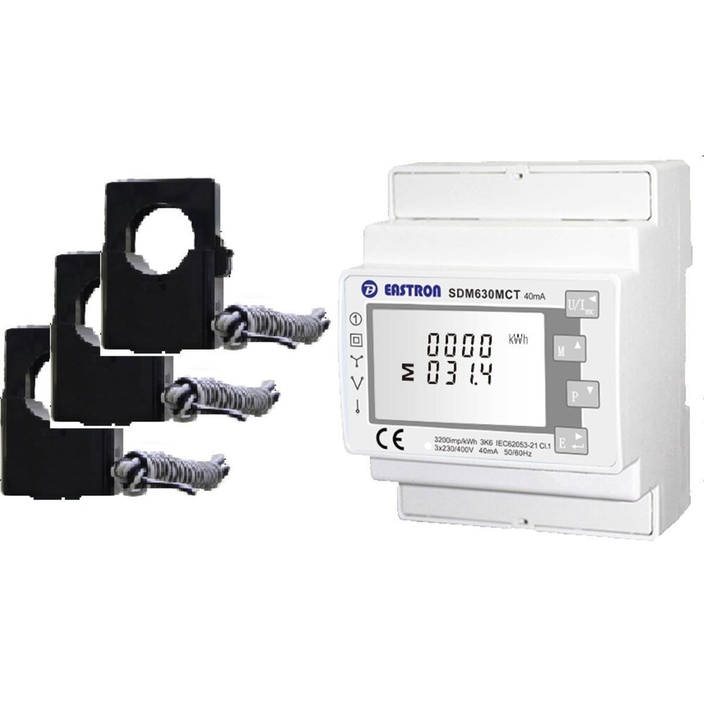 HAGER ECP380D 3 Phase Meter Direct 80A - We Sell Stocks