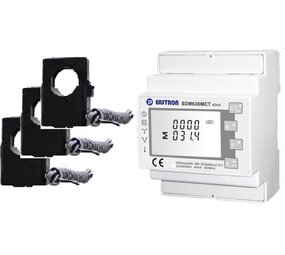 Solis Solis RHI energiemeter 3 fase met 3x 100 ampere CT klemmen