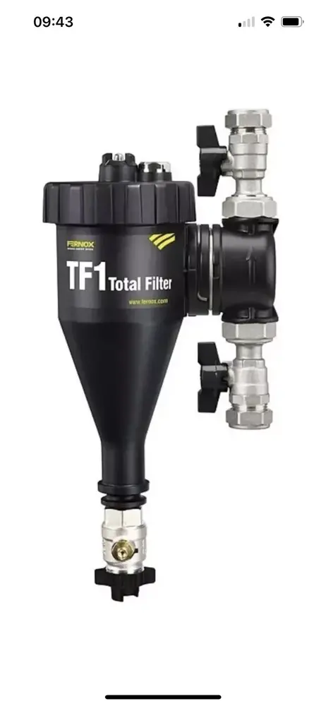 Fernox TF1 Sigma HP filter 1" Fernox TF1 Sigma HP filter 1"