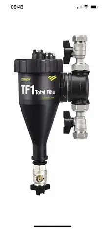 Fernox TF1 Sigma HP filter 1" Fernox TF1 Sigma HP filter 1"