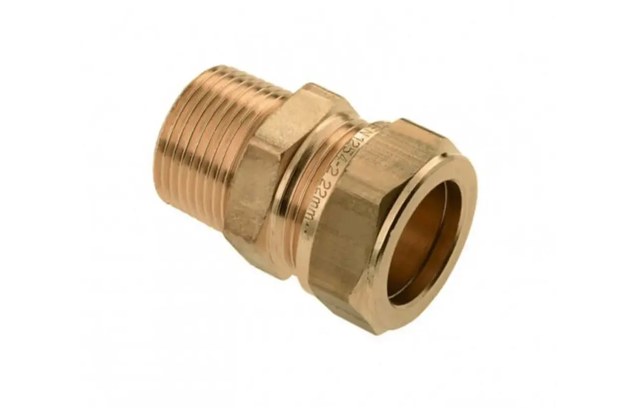 Puntstuk 28 mm knel x 1" buitendraad