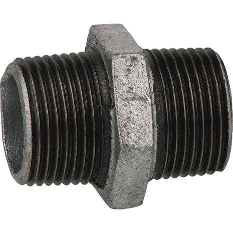 1" stalen dubbele nippel nr. 280
