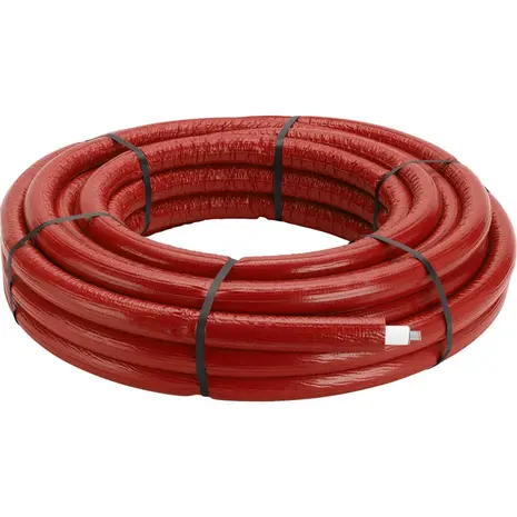 Viega Smartpress geisoleerde 25 mm buis rood per meter Viega Smartpress geisoleerde 25 mm buis rood per meter