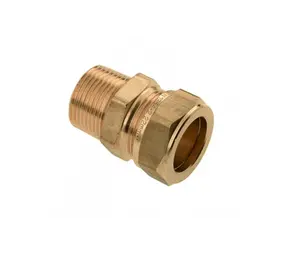 Puntstuk 22 mm knel x 1" buitendraad