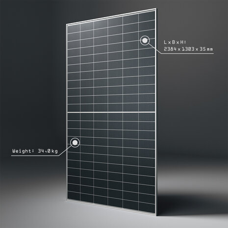 Trina Trina TSM-700NEG21C.20 Vertex N 700 Wp zonnepaneel Trina Trina TSM-700NEG21C.20 Vertex N 700 Wp zonnepaneel