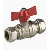 Kogelkraan 2x 28 mm knel