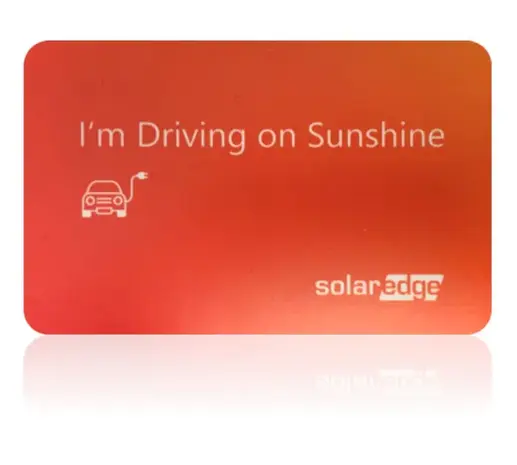 solaredge Solaredge laadpaal RFID card