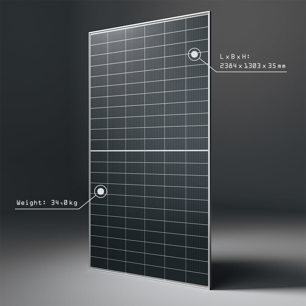 Trina Astronergy CHSM66N(DG)/F-BH Bifacial 705 Wp zonnepaneel