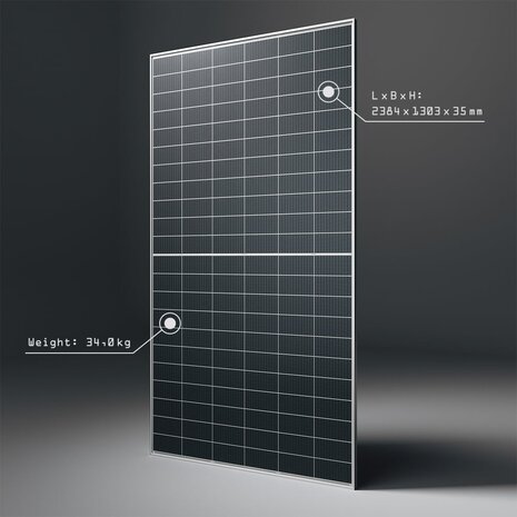 Trina Astronergy CHSM66N(DG)/F-BH Bifacial 705 Wp zonnepaneel