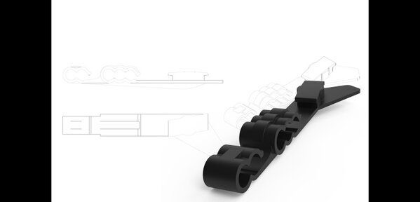 Allimex cable clip  doos van 500 stuks