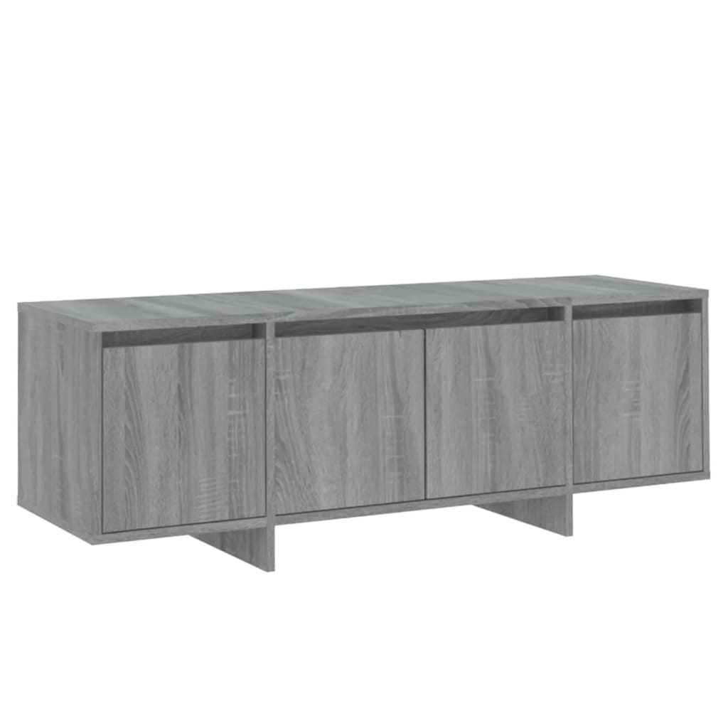 Tv-meubel 120x30x40,5 cm spaanplaat grijs sonoma eikenkleurig