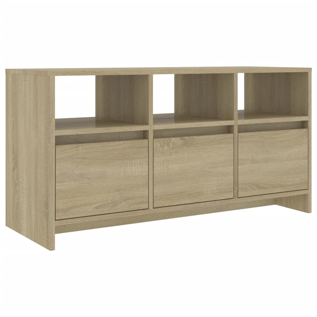 Tv-meubel 102x37,5x52,5 cm spaanplaat sonoma eikenkleurig