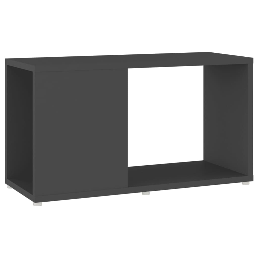 Tv-meubel 60x24x32 cm spaanplaat grijs