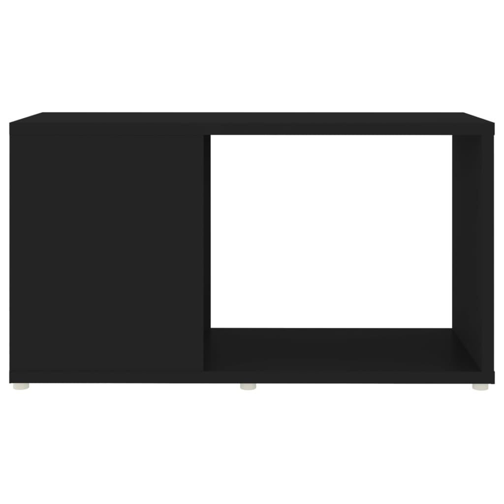 Tv-meubel 60x24x32 cm spaanplaat zwart