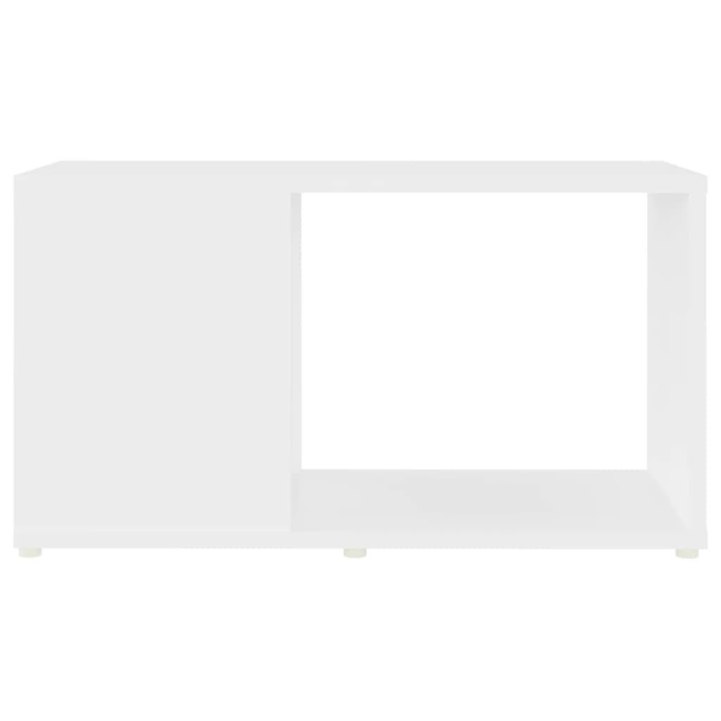 Tv-meubel 60x24x32 cm bewerkt hout wit