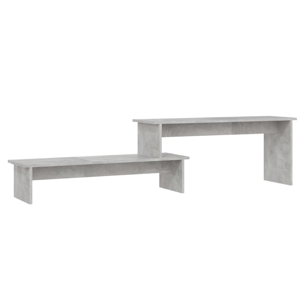 Tv-meubel 180x30x43 cm spaanplaat betongrijs