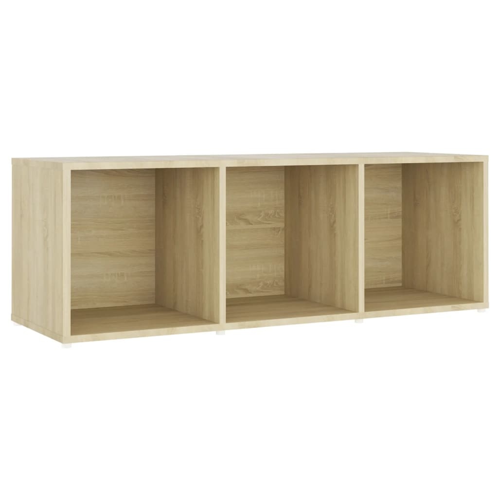 Tv-meubel 107x35x37 cm spaanplaat sonoma eikenkleurig