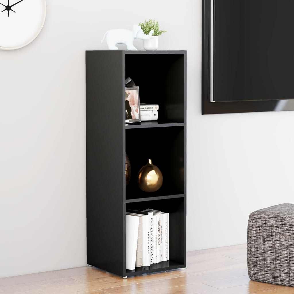 Tv-meubel 107x35x37 cm spaanplaat grijs