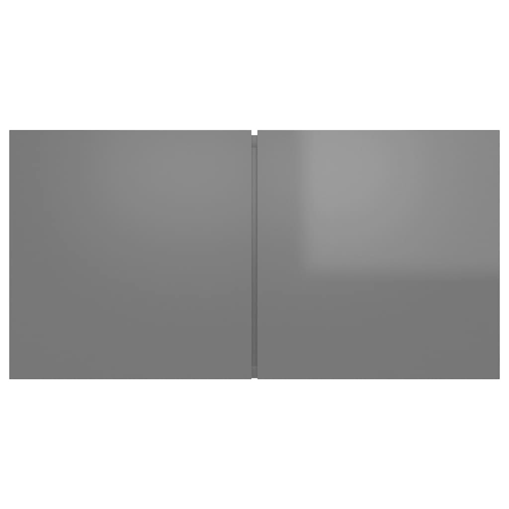 Tv-hangmeubel 60x30x30 cm hoogglans zwart
