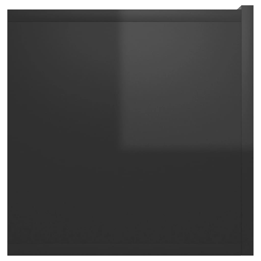 Tv-hangmeubel 60x30x30 cm hoogglans zwart