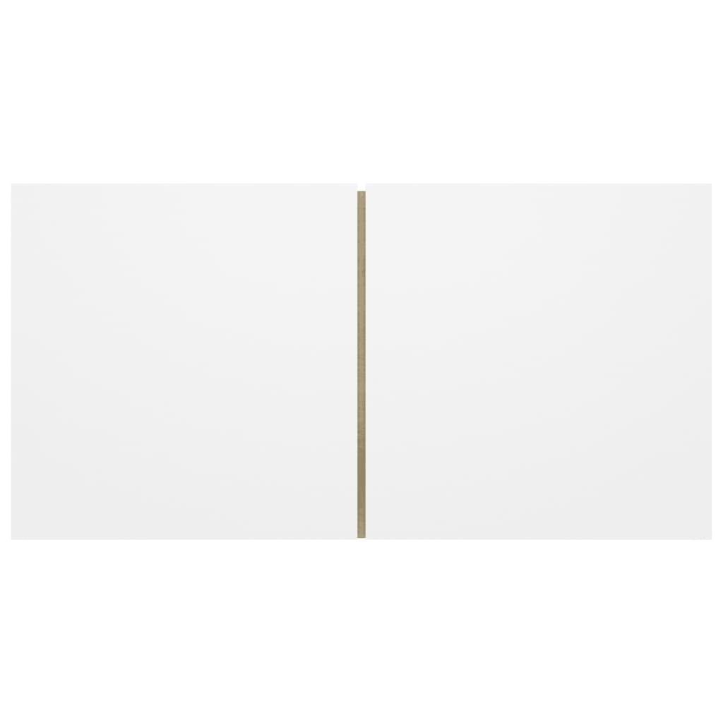 Tv-hangmeubelen 3 st 60x30x30 cm wit en sonoma eikenkleurig