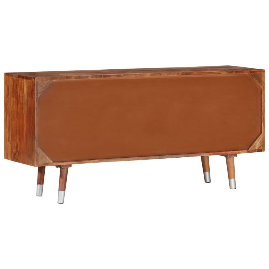 Tv-meubel 118x30x55 cm massief acaciahout