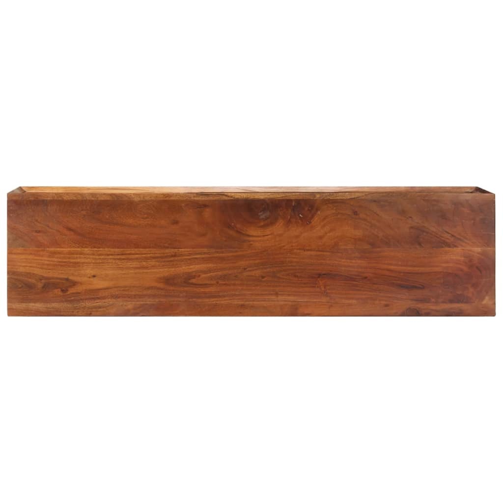 Tv-meubel 118x30x55 cm massief acaciahout