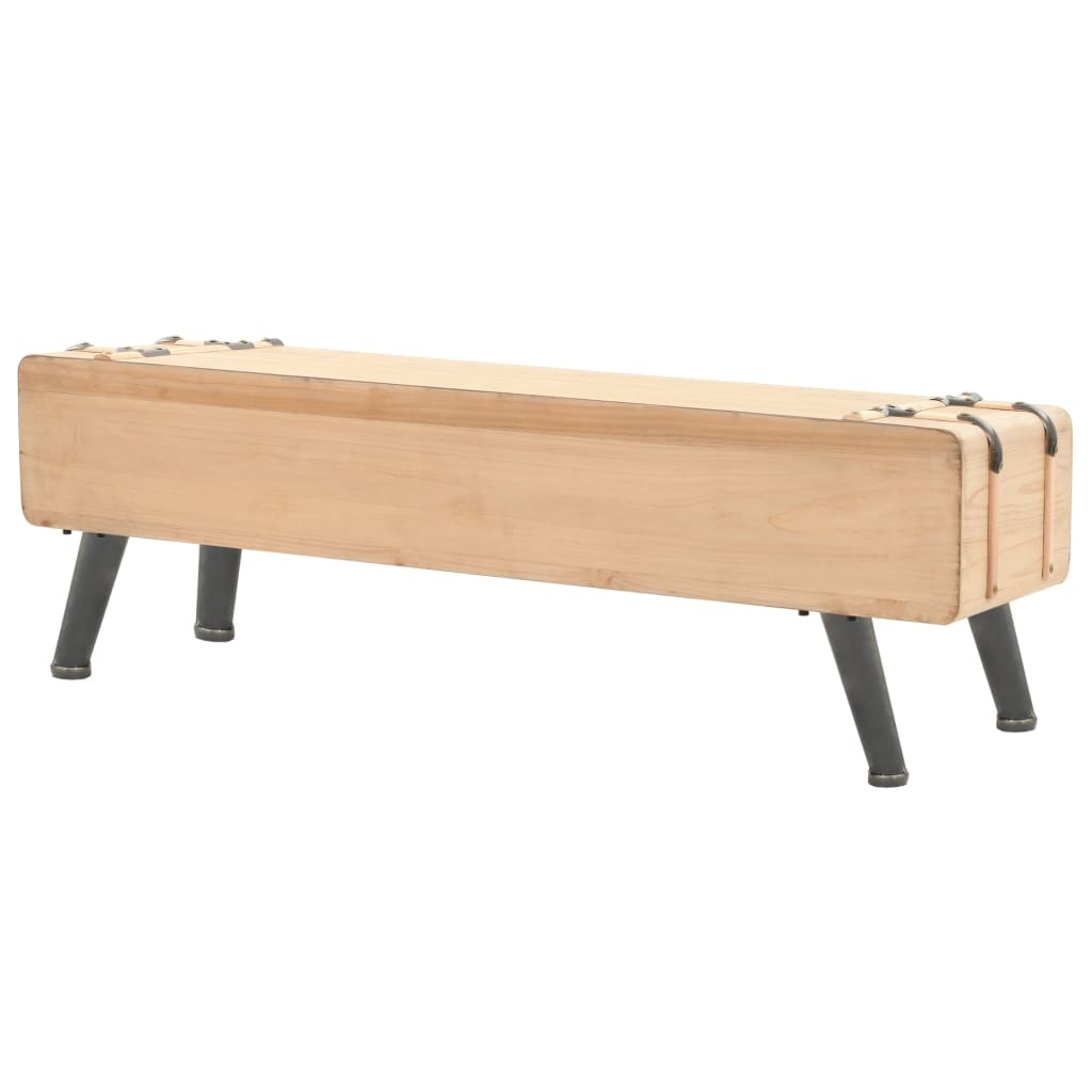 Tv-meubel 110x33x35 cm massief vurenhout