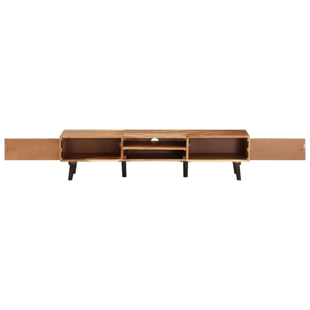 Tv-meubel 145x35x35 cm massief acaciahout