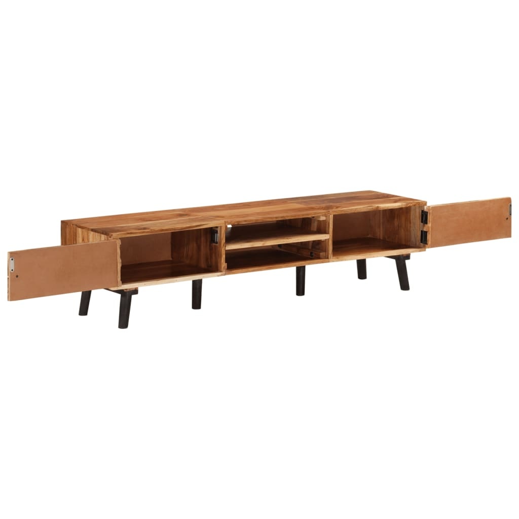 Tv-meubel 145x35x35 cm massief acaciahout