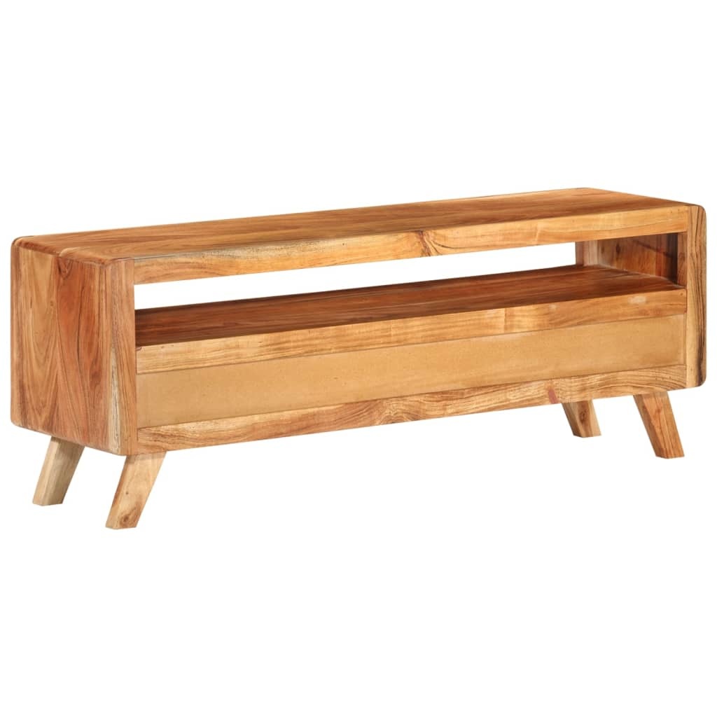 Tv-meubel 110x30x40 cm massief acaciahout