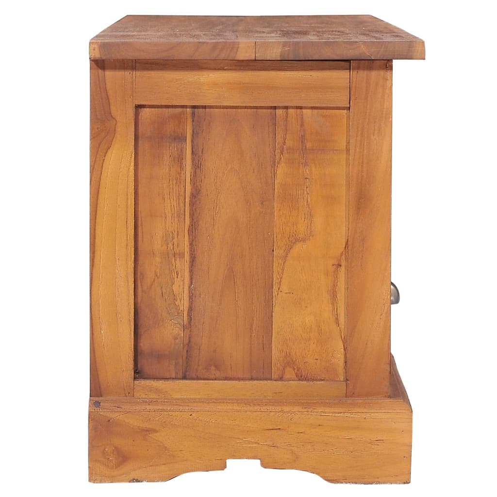 Tv-meubel 100x30x40 cm massief teakhout